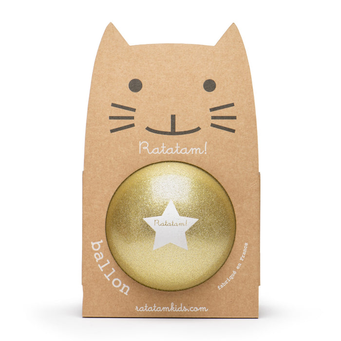 Ratatam | Glitter Ball 15cm | Gold