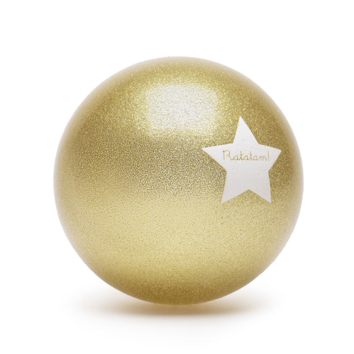 Ratatam | Glitter Ball 15cm | Gold