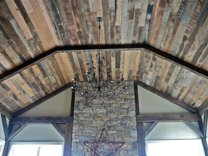 Reclaimed Rustic Barnwood wall covering