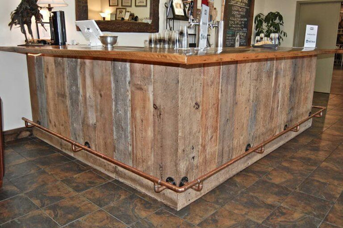 Reclaimed Rustic Barnwood wall covering