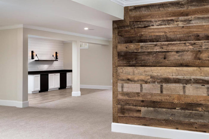Reclaimed Rustic Barnwood wall covering