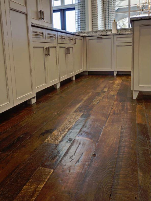 Reclaimed Tobaccowood Distressed Flooring