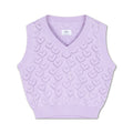 Repose Ams |V neck spencer soft glacier bloom