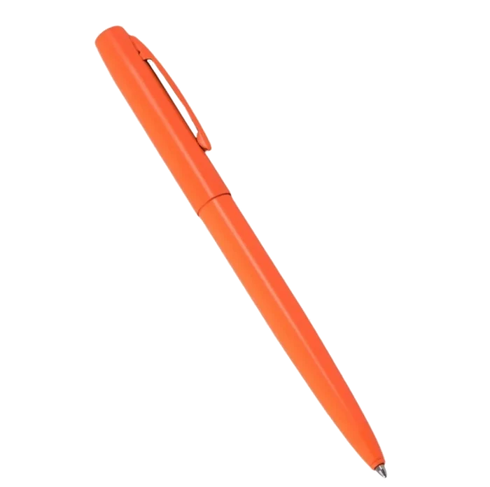 Rite in the Rain All Weather Metal Clicker Pen - Blaze Orange 1