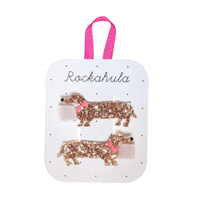 Rockahula | Hairclips - Morris sausage dog