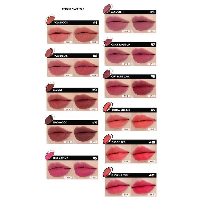 Romand. Blur Fudge Tint [01 Pomeloco] | Lady Bonita | Korean beauty NZ
