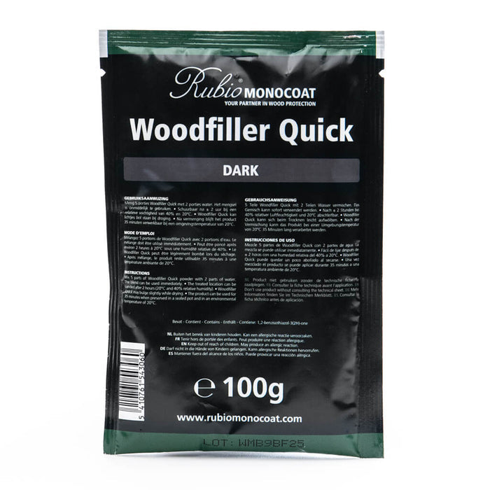 Rubio Monocoat Woodfiller Quick Dark