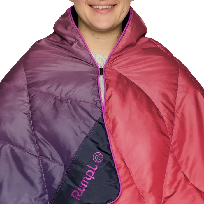 Rumpl Travel Puffy Blanket - Berry Fade 2