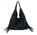 Sahara Suede Black Tote BC Bag