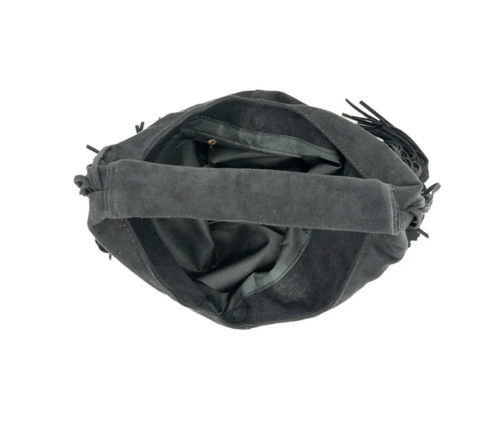 Sahara Suede Black Tote BC Bag