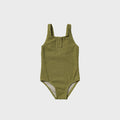 Salted Stories | Glitter crinkle swimsuit -iguana