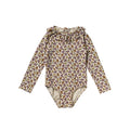 Salted Stories | Sparkly flower bodysuit bombay brown