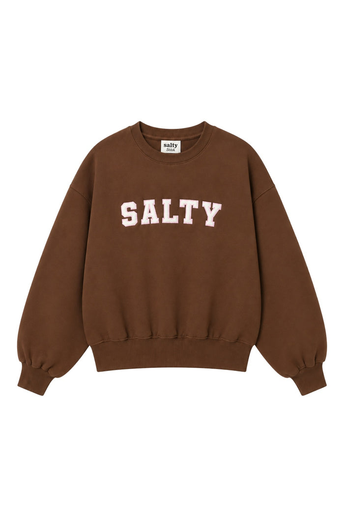 Salty Stitch | Salty Balloon Sweater - Brown