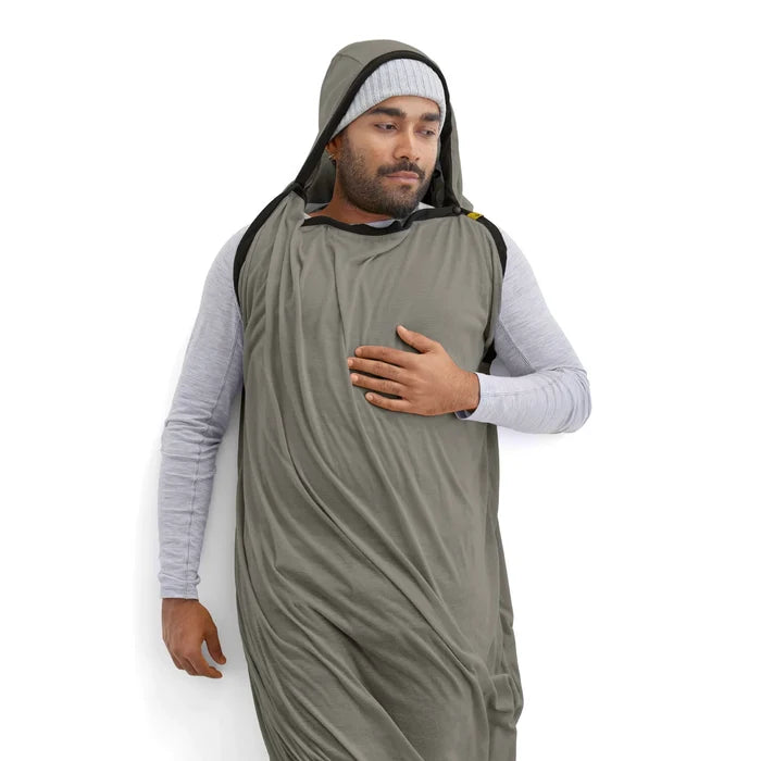 Sea to Summit Reactor Lightweight Sleeping Bag Liner - In Use 2
