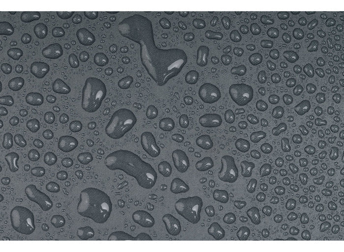 A Sea To Summit Telos LightFoot Footprint laid out on with water on it to demonstrate how waterproof it is