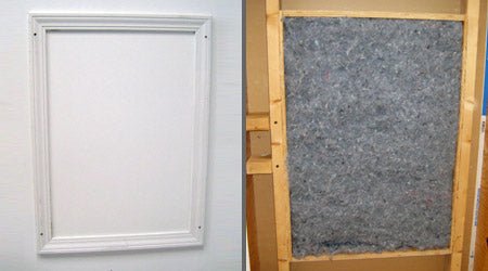 Insulated Knee-Wall Attic Access Door
