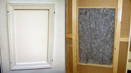Sealin Hatch Attic Knee-Wall Access