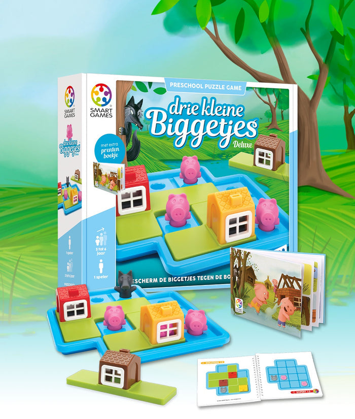 SmartGames | Drie kleine biggetjes Deluxe