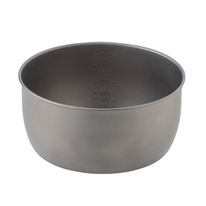 Soto Ultralight Titanium Pot 1.1L - Without Lid 7