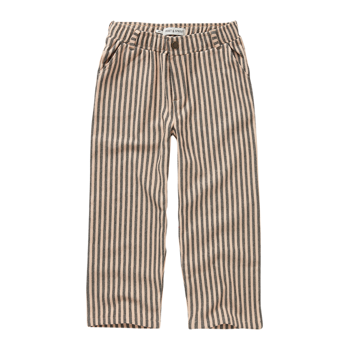 Sproet & Sprout | Chino pants jersey stripe | Vanilla