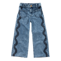 Sproet & Sprout | Girls straight denim | Blue denim
