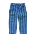 Sproet & Sprout | Straight denim pants stripes | Blue denim
