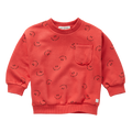 Sproet & Sprout | Sweatshirt Club Chaos print | Vivid red