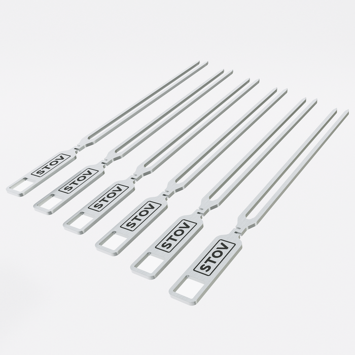 STOV Skewers (6pcs) Made for the STOV BBQ 1