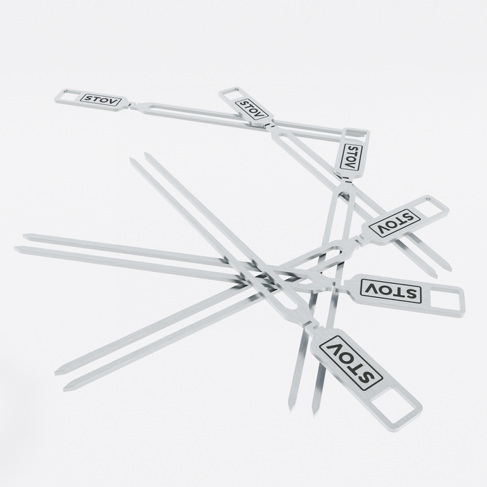 STOV Skewers (6pcs) Made for the STOV BBQ 7