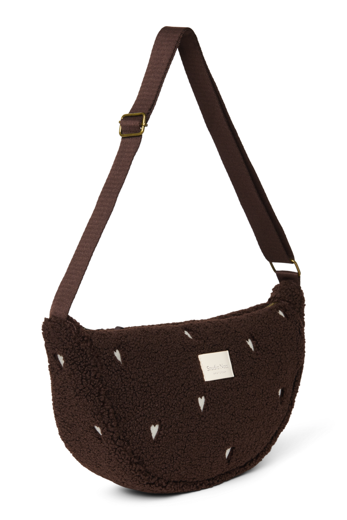 Studio Noos | Teddy Adult Fanny Pack | Chocolate Hearts