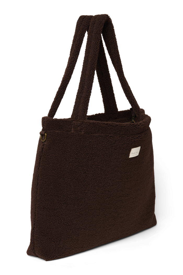 Studio Noos | Teddy Diaper Bag | Chocolate