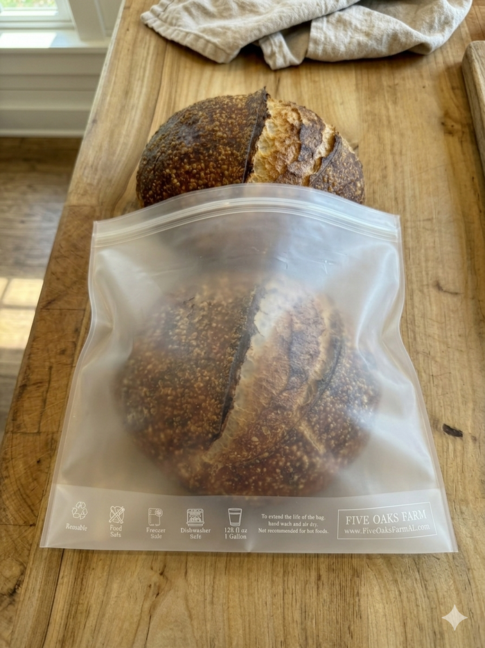 The Crust Keeper | Reusable Freezer Bag (Set of 3)