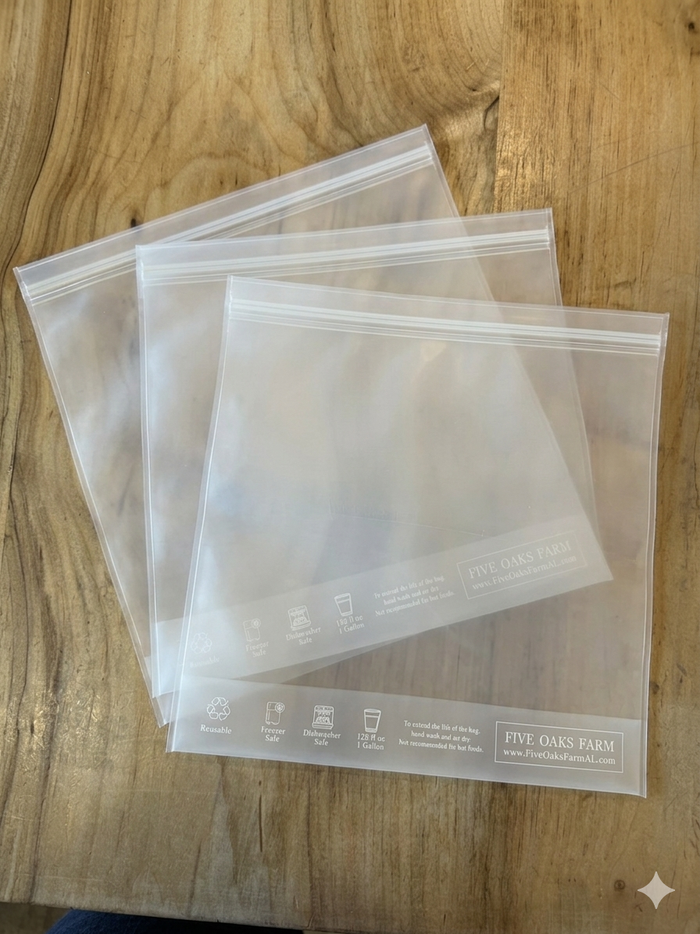 The Crust Keeper | Reusable Freezer Bag (Set of 3)