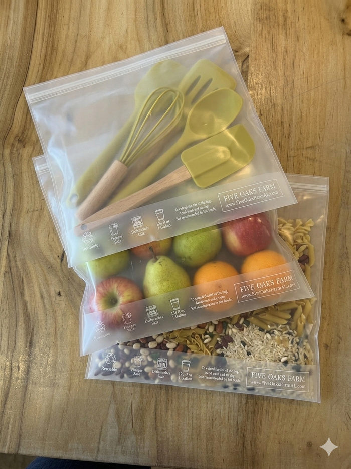 The Crust Keeper | Reusable Freezer Bag (Set of 3)