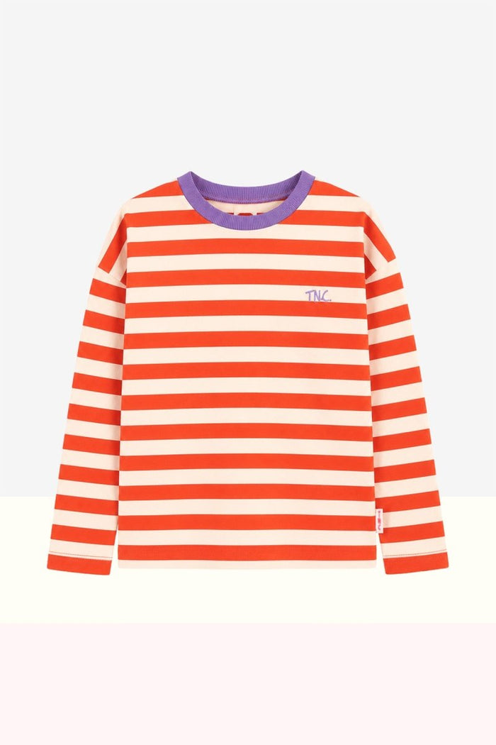 The New Chapter | Lou longsleeve | Burnt Ochre Stripes