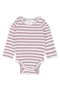 The New Siblings | Fro L-S Rib Body | Elderberry-Gardenia Striped TN