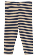 The New Siblings | Fro Rib Legging | Navy Blazer Striped
