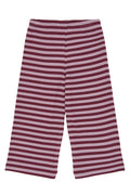 The New Siblings | Fro Wide Rib Pants | Elderberry Striped