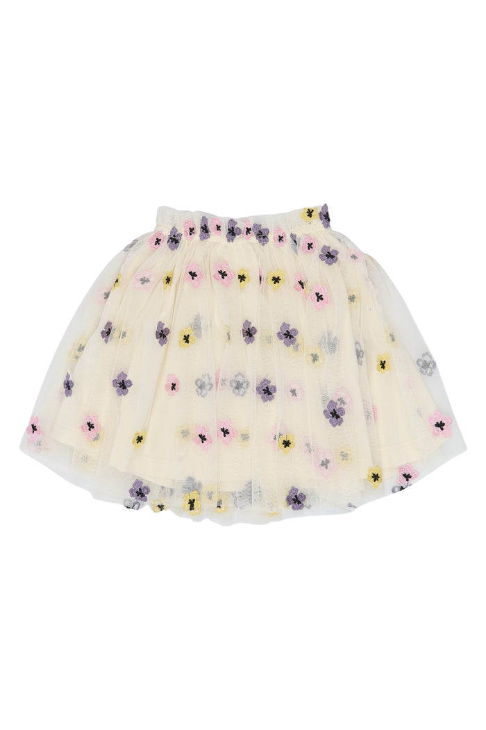 THE NEW SIBLINGS | Svelda skirt gardenia EMB