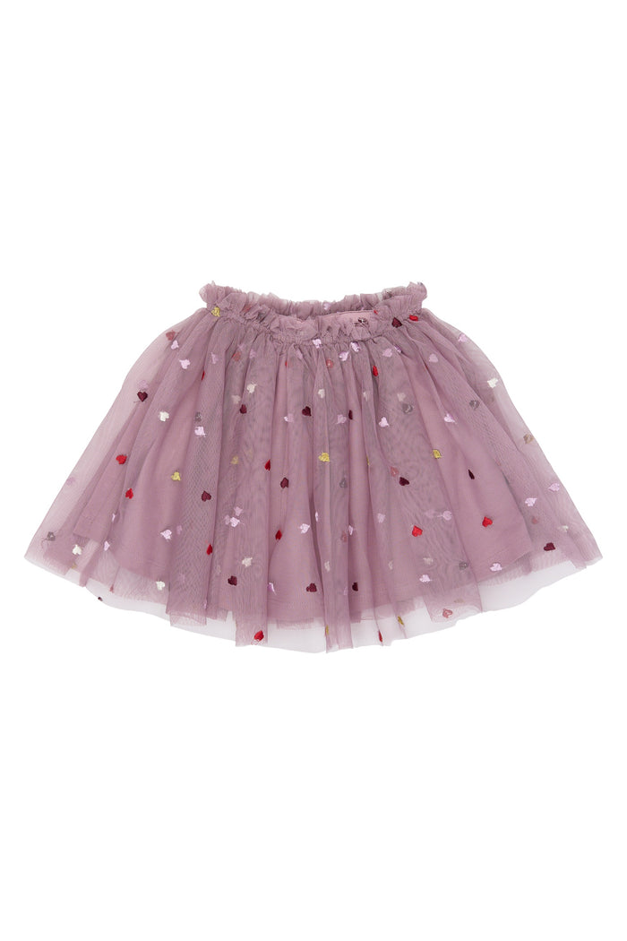 The New Siblings | TNSTVadia Mesh Skirt | Elderberry EMB TN