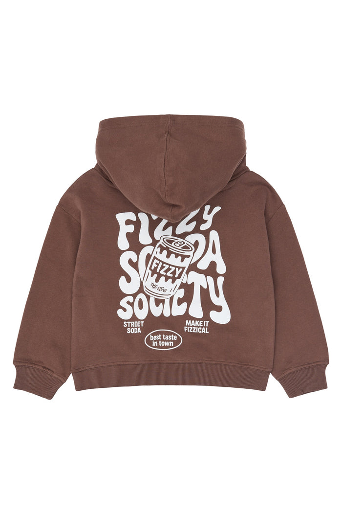 The New Siblings | TNSTValerio OS Hoodie | Chestnut