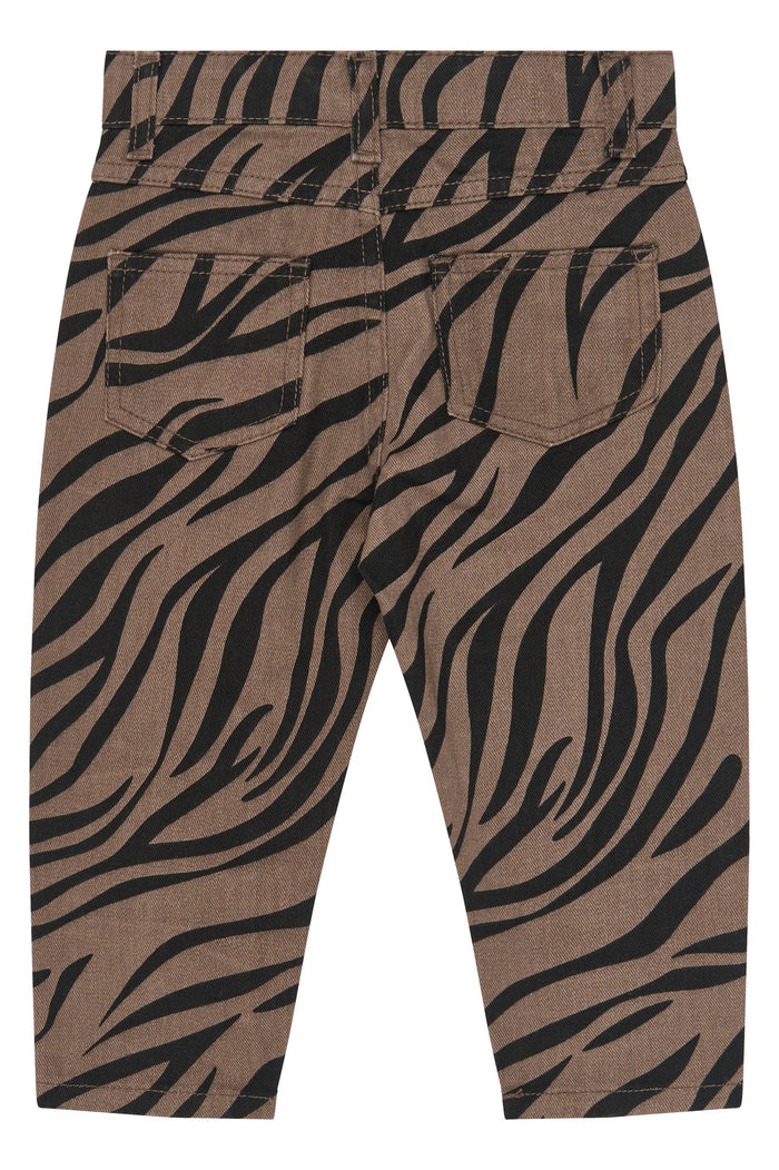 The New Siblings | TNSTValonya Mom Fit Jeans | Taupe Gray AOP TN
