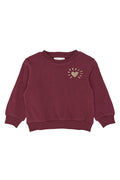 The New Siblings | TNSTVerona Sweatshirt | Burgundy TN