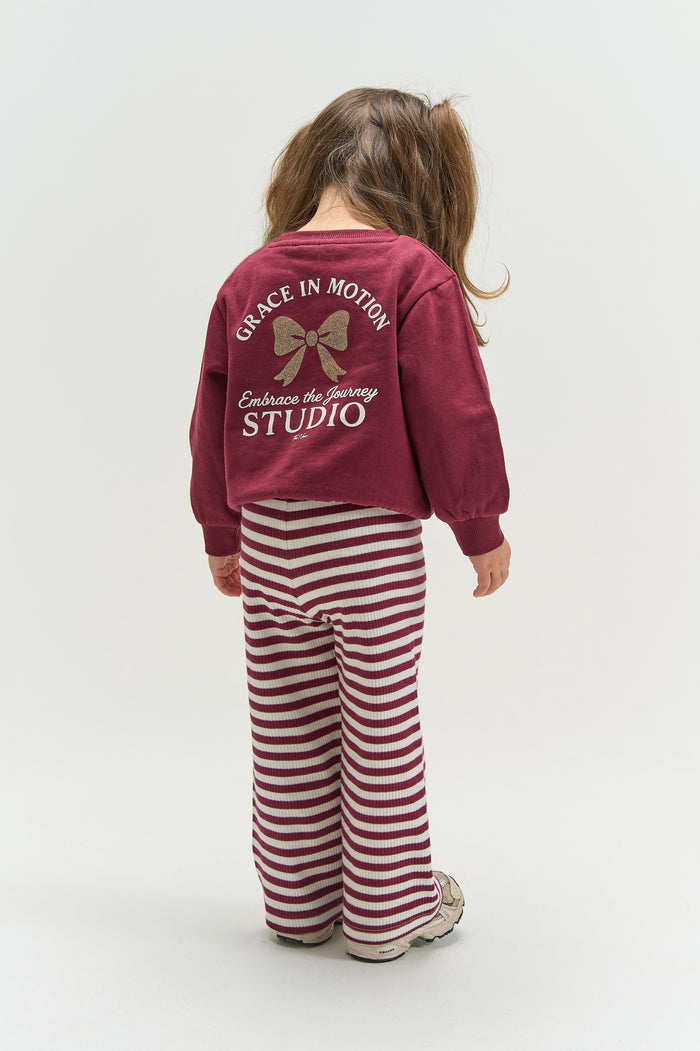 The New Siblings | TNSTVerona Sweatshirt | Burgundy TN