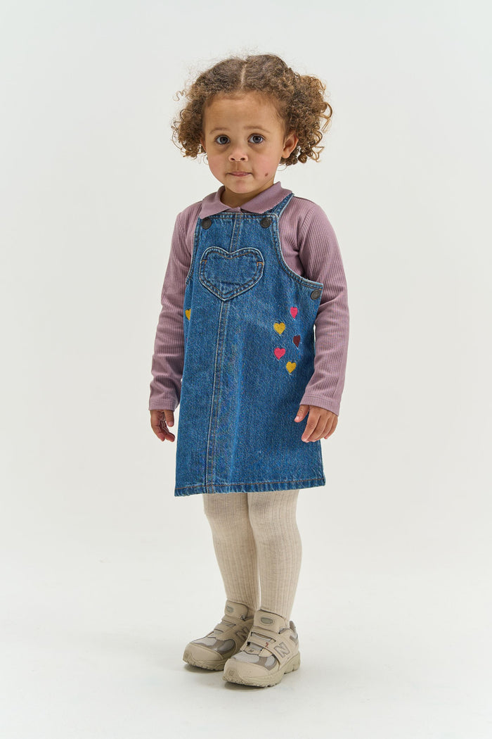The New Siblings | Vernina L_S Rib Polo | Elderberry
