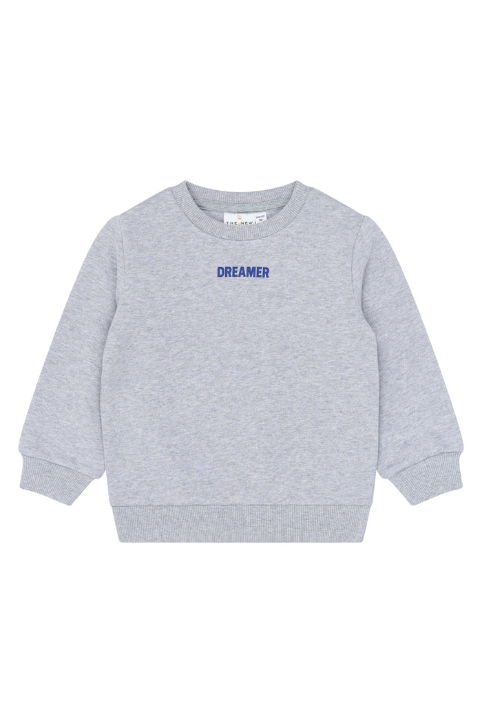 The New Siblings |Villers Melange Sweatshirt | Light Grey Melange