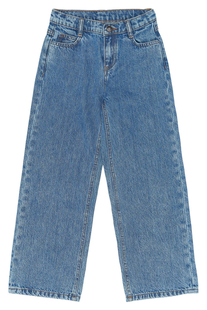 The New | TNLissabon Wide Fit Jeans | Medium Blue Denim