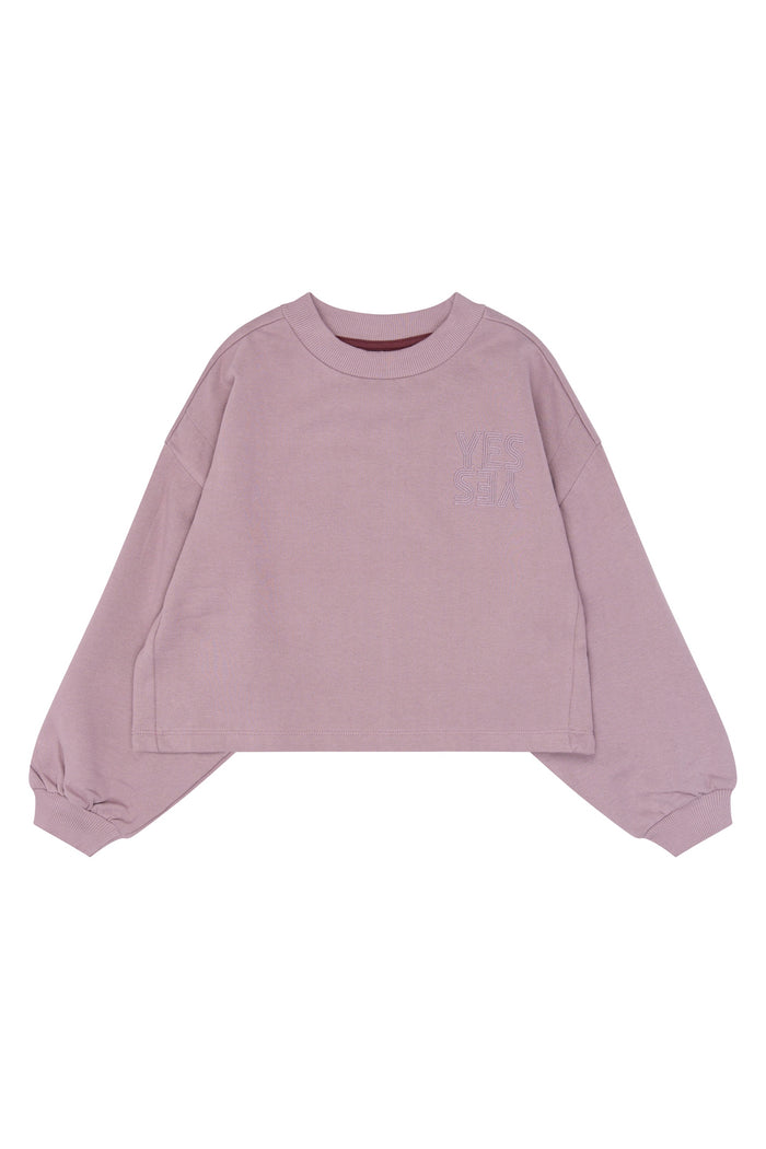 The New | TNVenus Short OS Sweatshirt | Elderberry TN