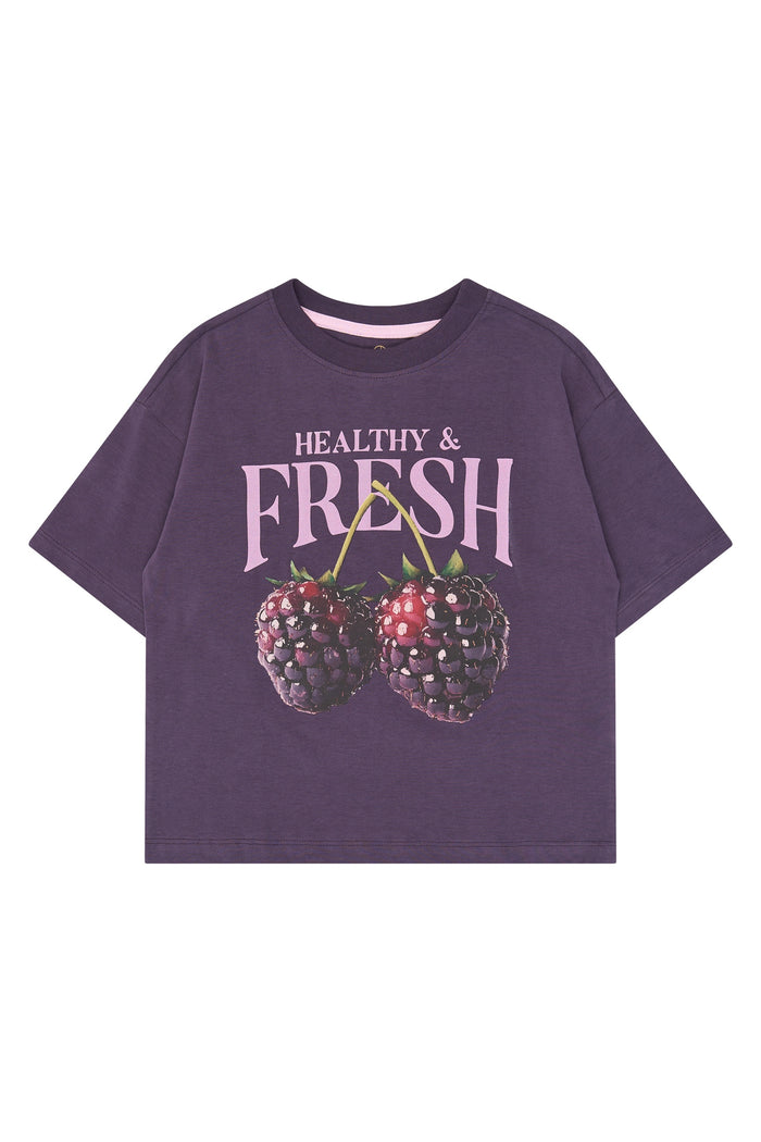The New | TNVigdis OS S_S Tee | Sweet Grape TN