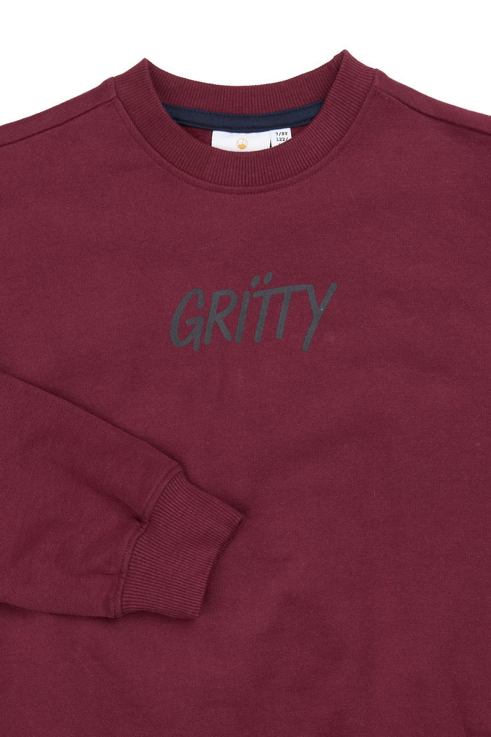 The New | Viggo OS Sweatshirt | Burgundy